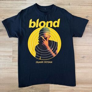 Frank Ocean Blond Men’s Small Black T Shirt R&B Album Cover Official Merch